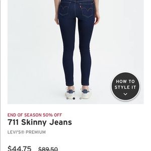 Levi’s 711 Skinny Jeans